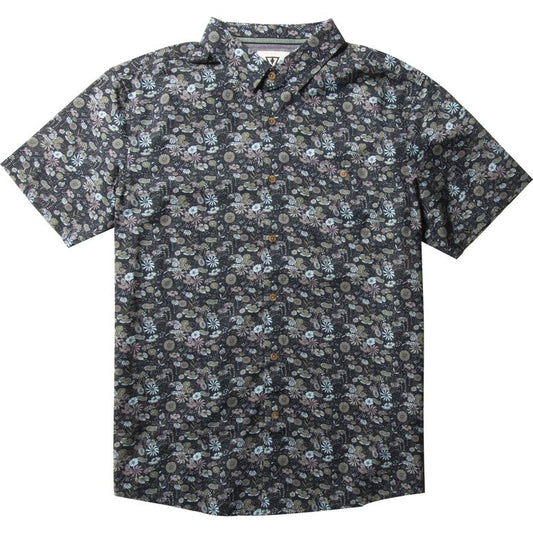 VISSLA MORNING GLORY ECO SS SHIRT - DARK NAVY