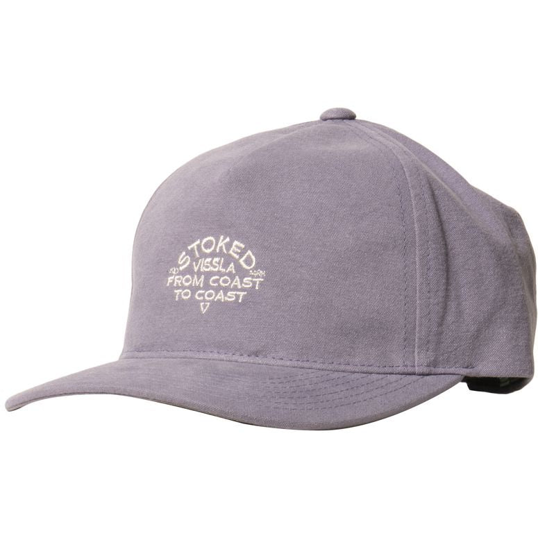 VISSLA STOCKED COAST HAT - DUSTY LILAC