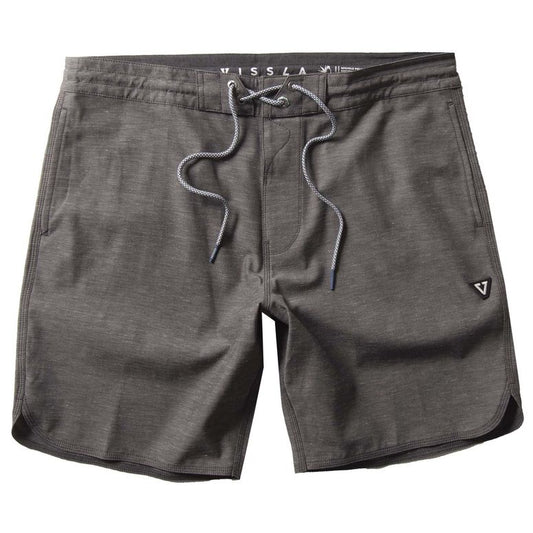 CLEARANCE NO RETURNS - VISSLA STOKE'M 17.5" BOARDSHORTS - PHANTOM - clearance $45