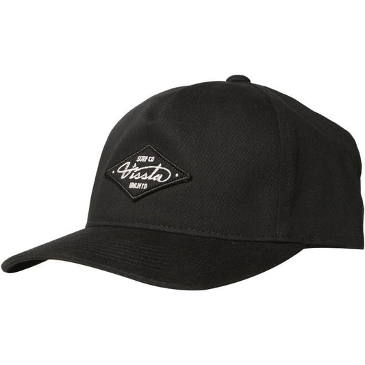 VISSLA WATERLOGGED HAT - BLACK