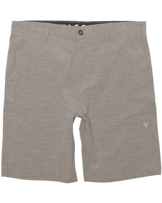 VISSLA FIN ROPE HYBRID 20" WALKSHORTS - DARK KHAKI
