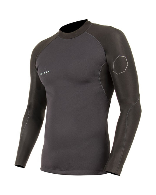 HIGH SEAS II 1MM L/S WETSUIT JACKET - STEALTH