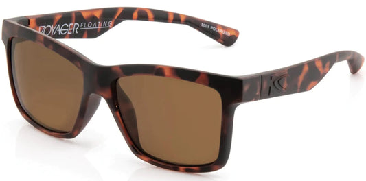 CARVE VOYAGER POLARIZED FLOATING SUNGLASSES - MATT BLACK