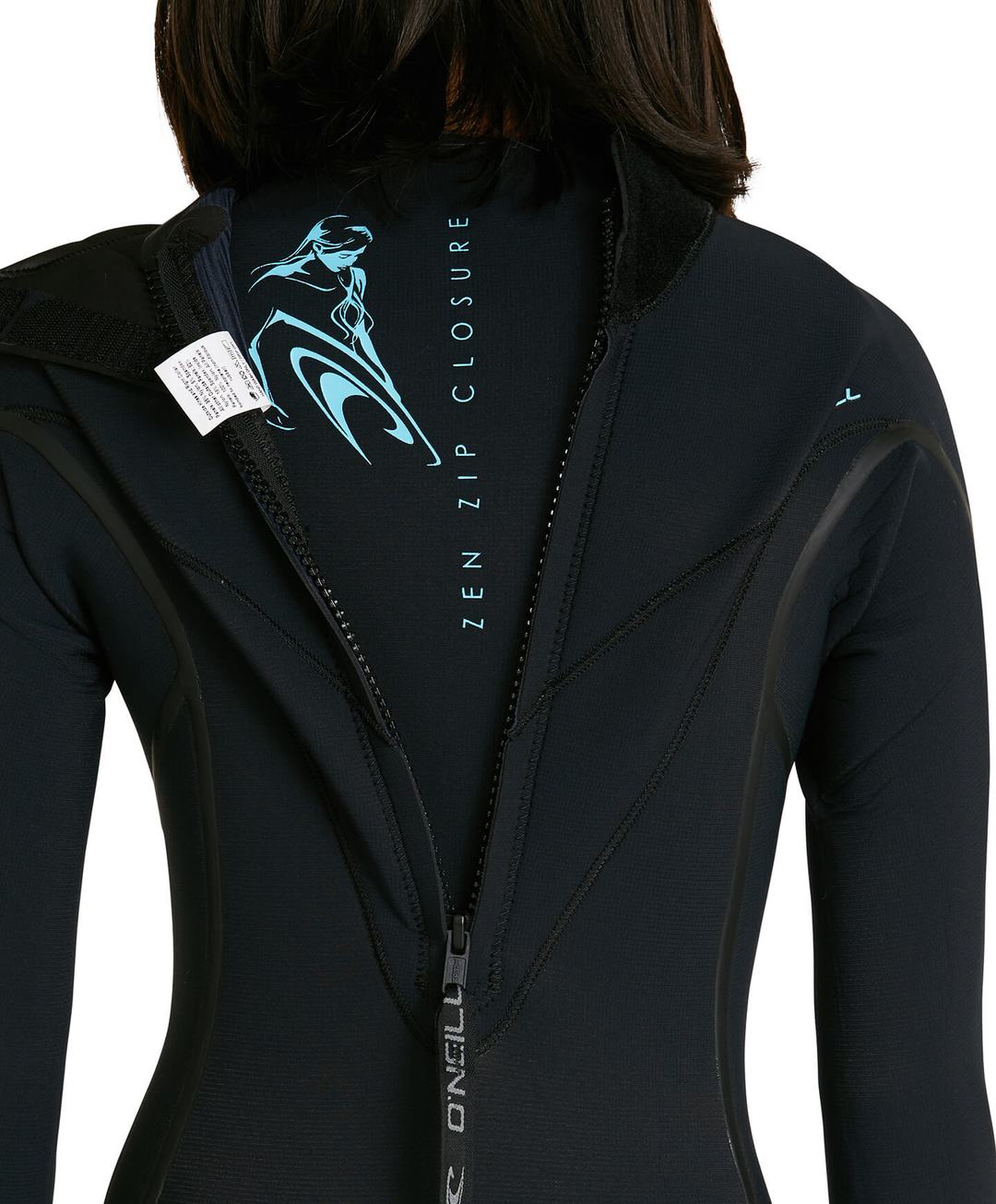 ONEILL WOMENS PSYCHO ONE BZ FULL 3/2MM WETSUIT - 5422