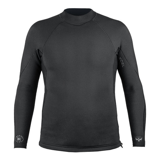 XCEL PHOENIX L/S MENS WETSUIT JACKET : MN16GBX1-BLK