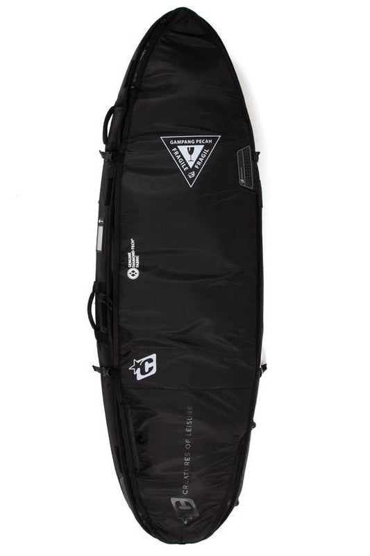 CREATURES SHORTBOARD QUAD COFFIN - BLACK #CS4C21