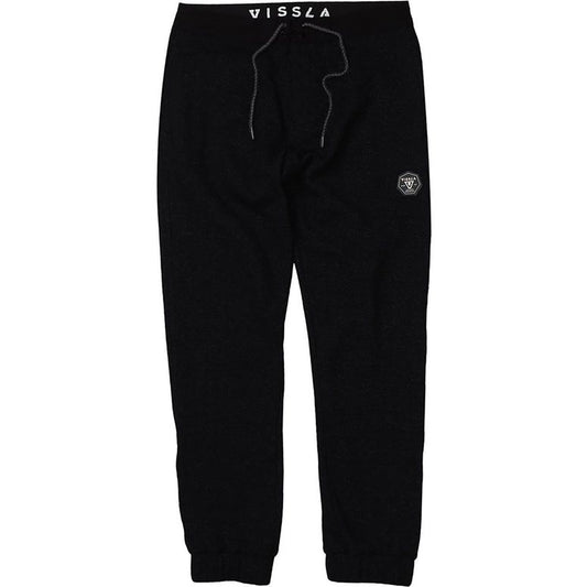 VISSLA LOCAL TRACK PANT - BLACK