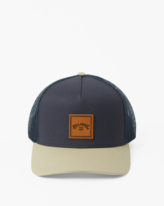 BILLABONG STACKED TRUCKER CAP - NAVY/KHAKI