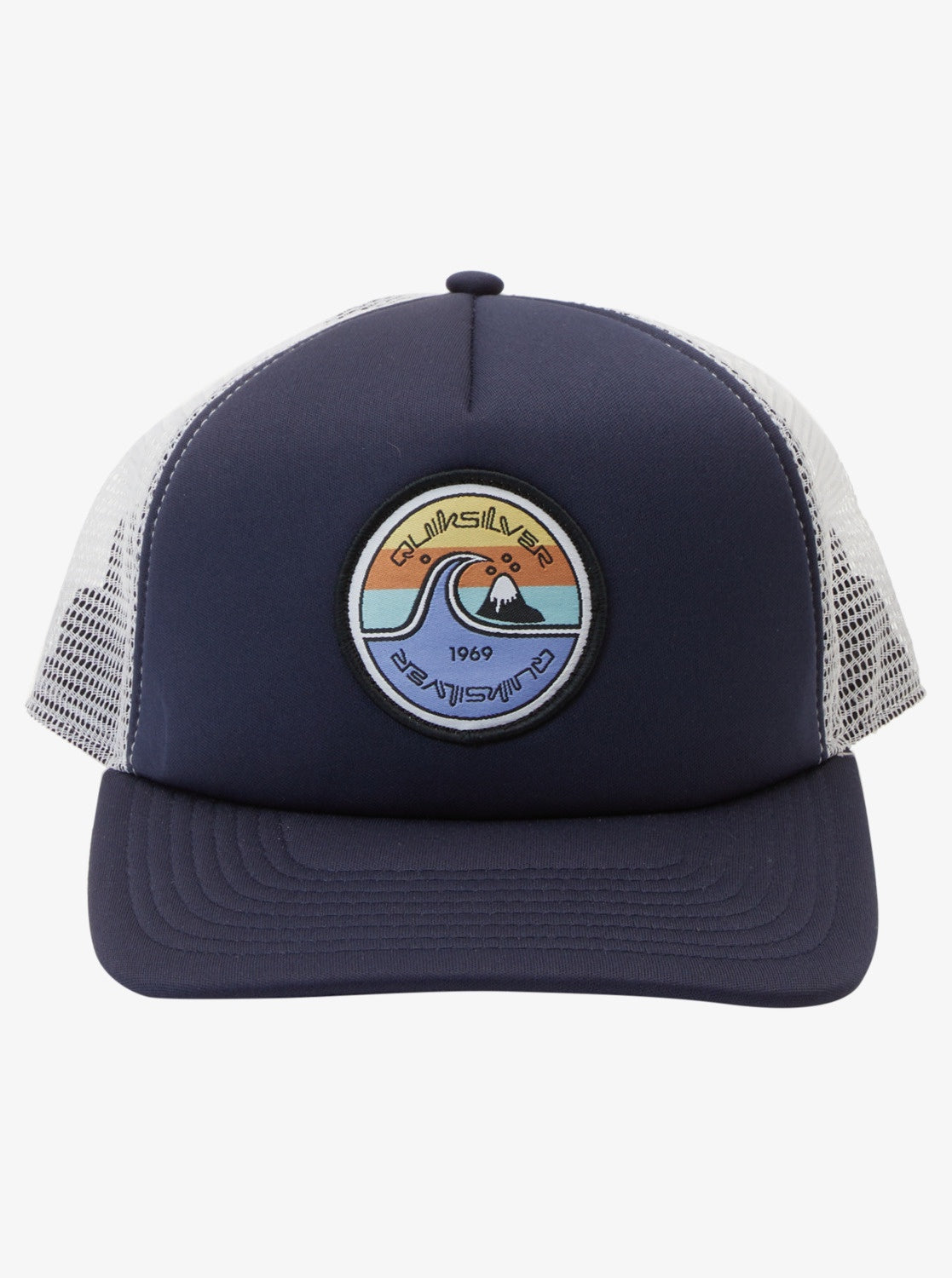 QUIKSILVER BOYS ONSHORE TRUCKER HAT - NAVY BLAZER