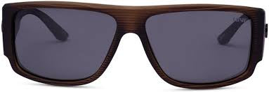 LIIVE COAST GUARD SUNGLASSES - POLAR BROWN WOOD