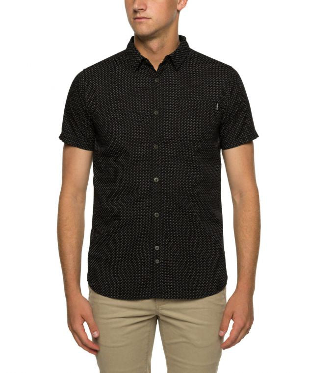 ONEILL MICROLINKED SS SHIRT - BLACK OUT - Clearance No Returns