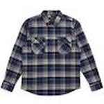 BOWERY L/S MENS FLANNEL -  BLUE NIGHT - ON SALE - NO RETURNS