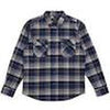 BOWERY L/S MENS FLANNEL -  BLUE NIGHT - ON SALE - NO RETURNS