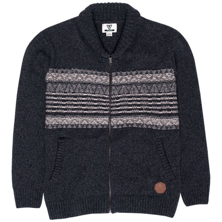 VISSLA CHILCA SWEATER - BLACK