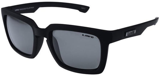 LIIVE RENEGADE POLAR MATT BLACK SUNGLASSES