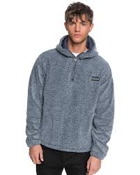 QUIKSILVER BOGONG GUM HALF ZIP HOOD JUMPER