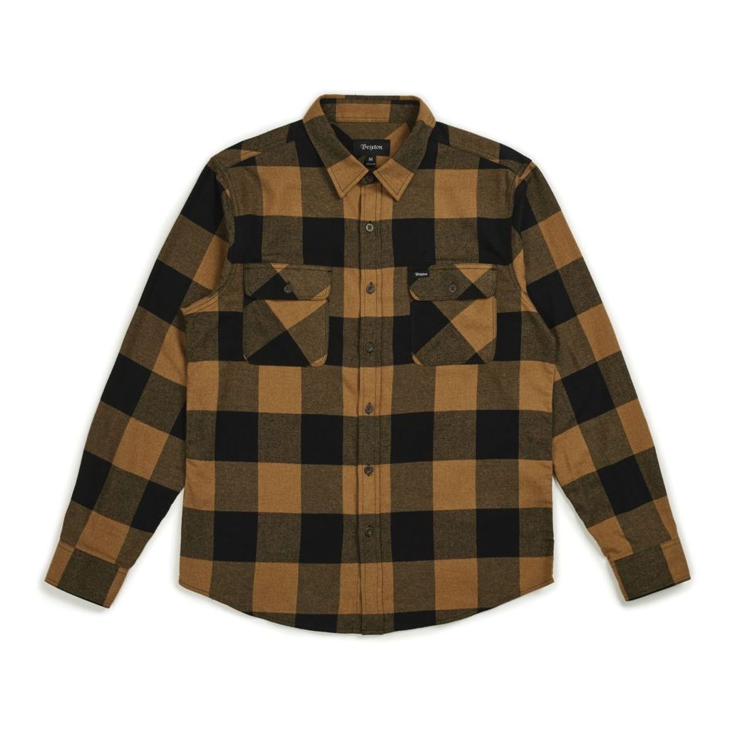 BRIXTON BOWERY L/S FLANNEL SHIRT - on sale clearance styles