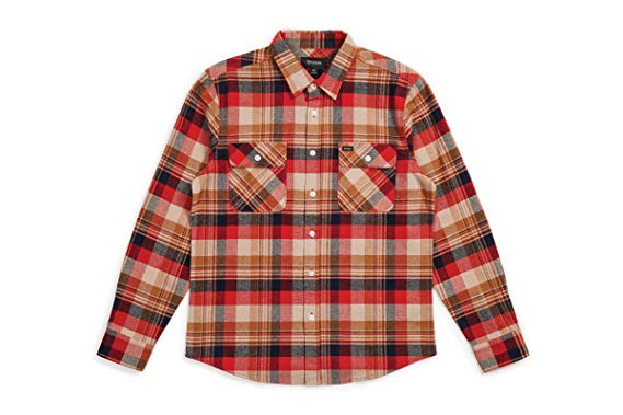 BRIXTON BOWERY L/S FLANNEL SHIRT - on sale clearance styles