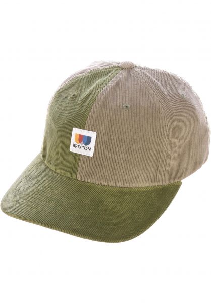 ALTON LP CAP - MILITARY OLIVE / MERMAID - CORD CAP