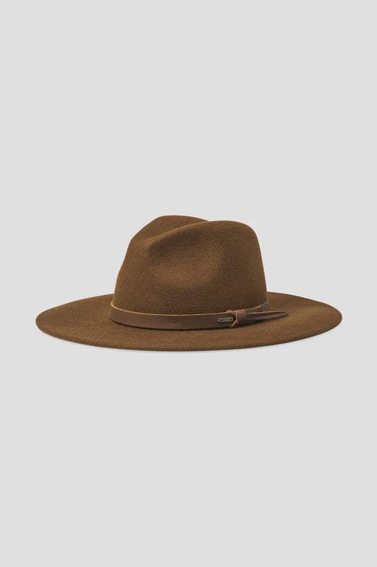 FIELD PROPER FELT FEDORA HAT - COFFEE