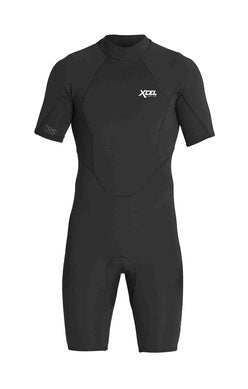 COMP 1MM S/S BACK ZIP SPRINGSUIT - NEOPRENE / TDC