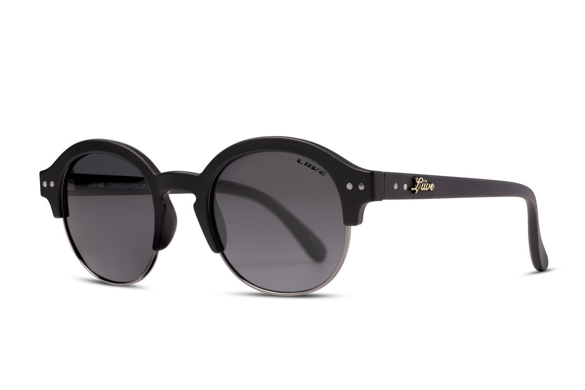 LIIVE CANGGU POLAR MATT BLACK SUNGLASSES