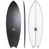 JS BLACK BARON PERFORMANCE TWIN FIN SURFBOARD