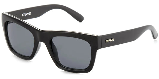 CARVE CARTA BLANCA SUNGLASSES BLACK GLOSS