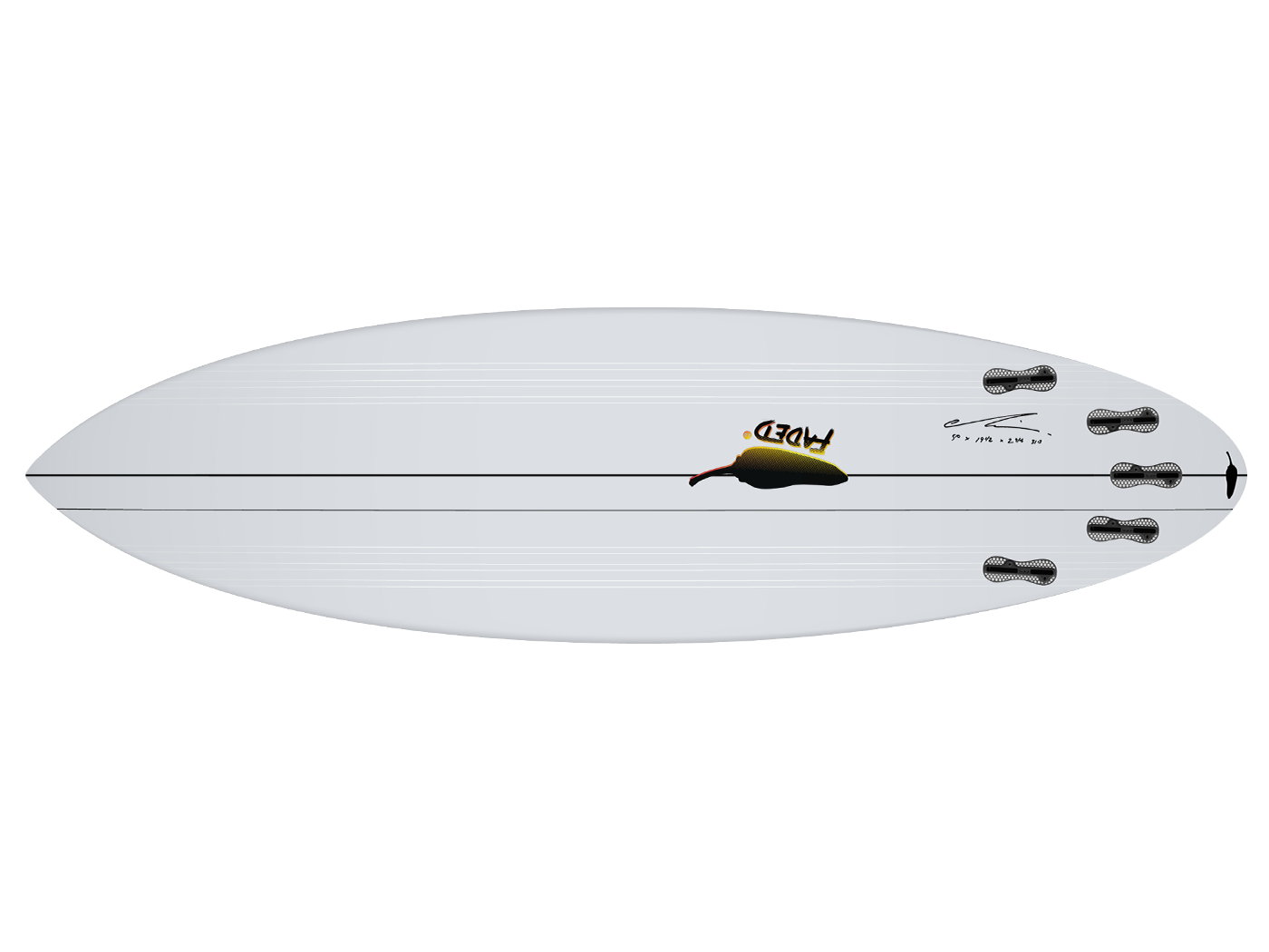 CHILLI FADED 2.0 SURFBOARD - Now on Sale $850last ones!