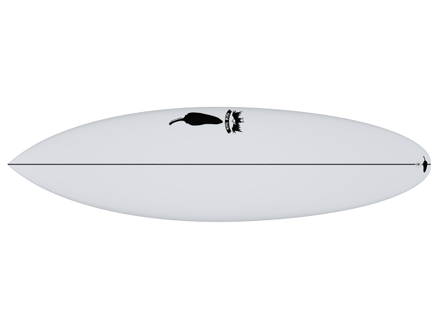 CHILLI RARE BIRD SURFBOARD - ROUND TAIL