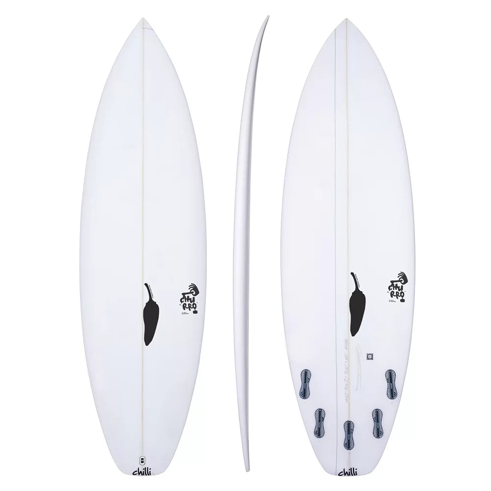 CHILLI CHURRO 2 SQUASH TAIL SURFBOARD - NEW