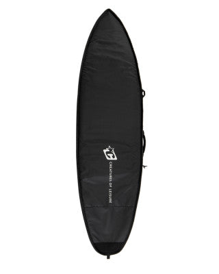 CREATURES SHORTBOARD SINGLE DAY USE BOARDBAG DT2.0 - BLACK SILVER