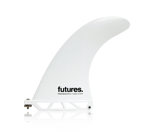 FUTURES 7.0" THERMOTECH PERFORMANCE SINGLE FIN - WHITE