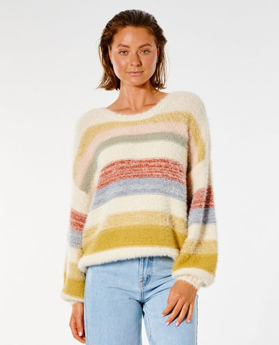 RIPCURL SUNSET WAVES SWEATER (SALE - $99.99 TO $65.00)