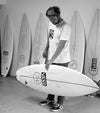 PYZEL ASTRO POP SURFBOARD - SWALLOW TAIL