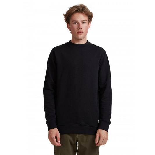 QUIKSILVER ESSENTIALS CREW - BLACK