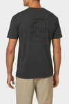 ONEILL DON'T BE SQUARE MENS SS TEE - DARK CHARCOAL