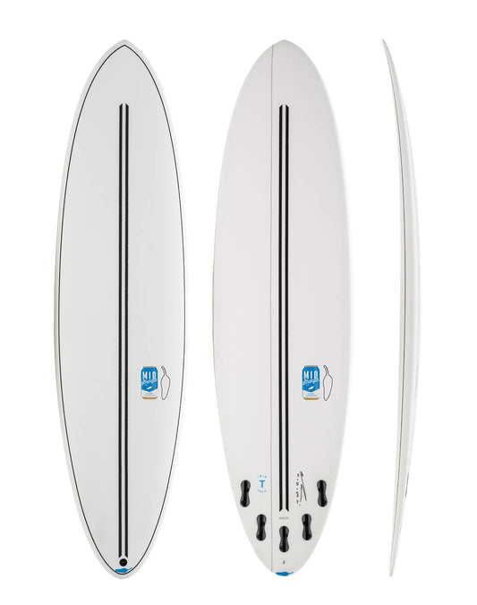 CHILLI MID STRENGTH TWIN TECH EPS SURFBOARD - MILD LENGTH