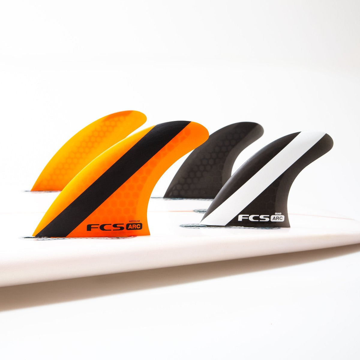 FCS ARC TRI - QUAD FINS (FCS I) HEX GLASS