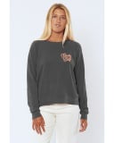 SISSTREVOLUTION RETRO SURF L/S KNIT FLEECE TOP - Sale Clearance no returns $45