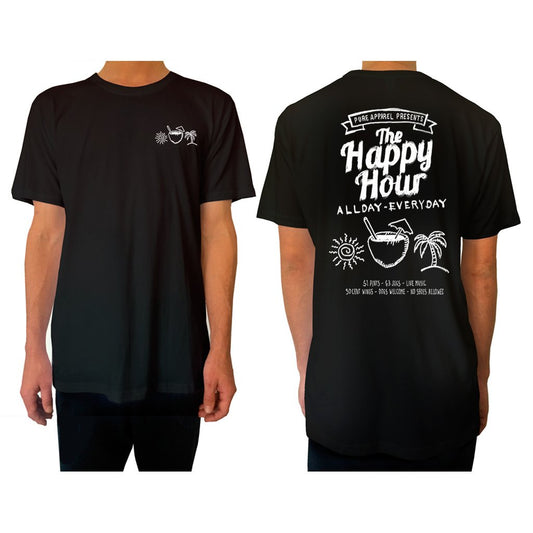 PURE APPAREL THE HAPPY HOUR TEE