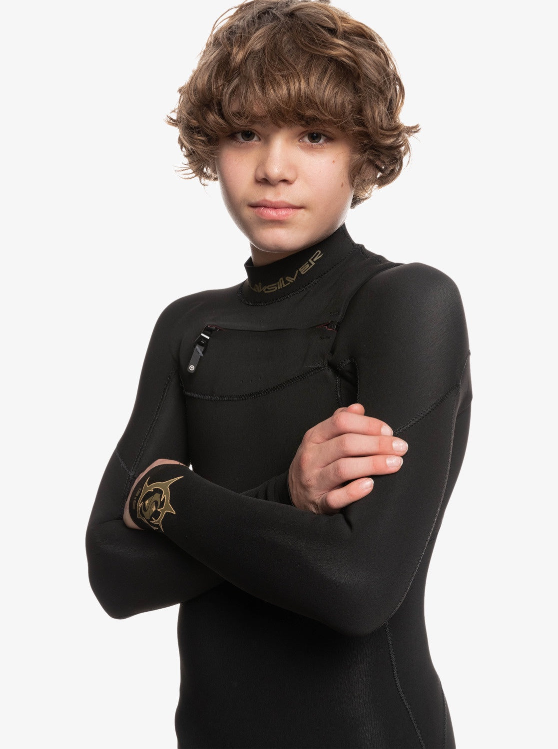 EVERYDAY SESSIONS BOYS 3/2MM C/Z GBS STEAMER - BLACK