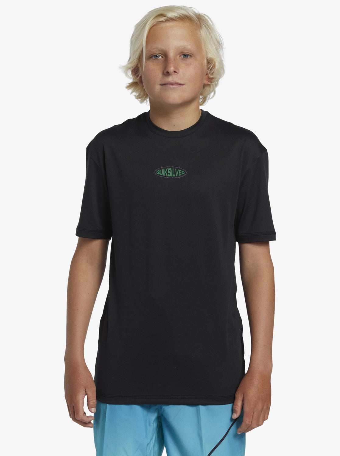 QUIKSILVER RADICAL SURF TEE SS YOUTH - BLACK