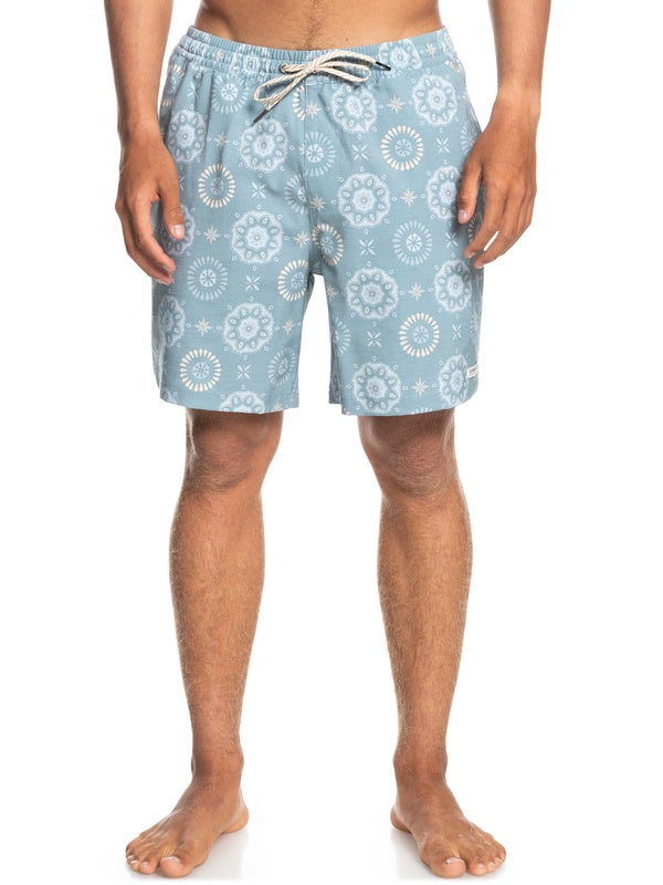 QUIKSILVER ENDLESS TRIP VOLLEY 17"- SUN SPOT / CITADEL BLUE