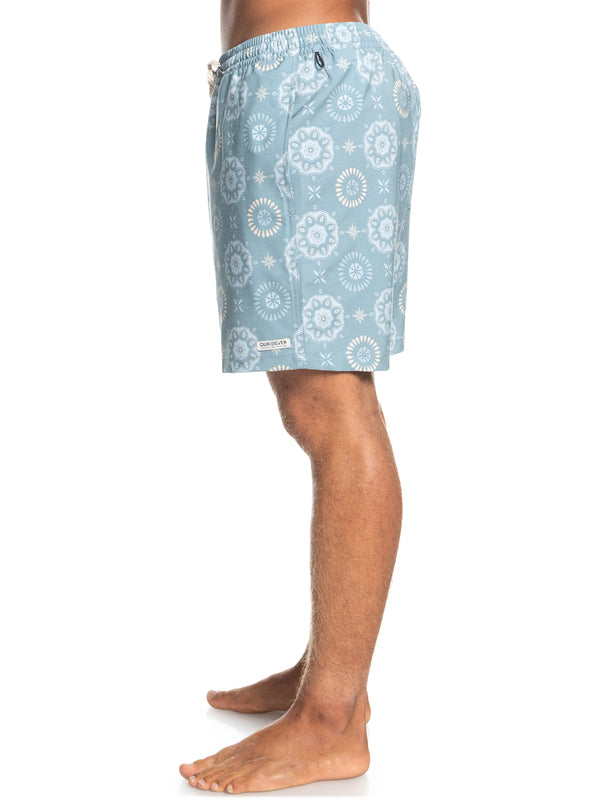 QUIKSILVER ENDLESS TRIP VOLLEY 17"- SUN SPOT / CITADEL BLUE