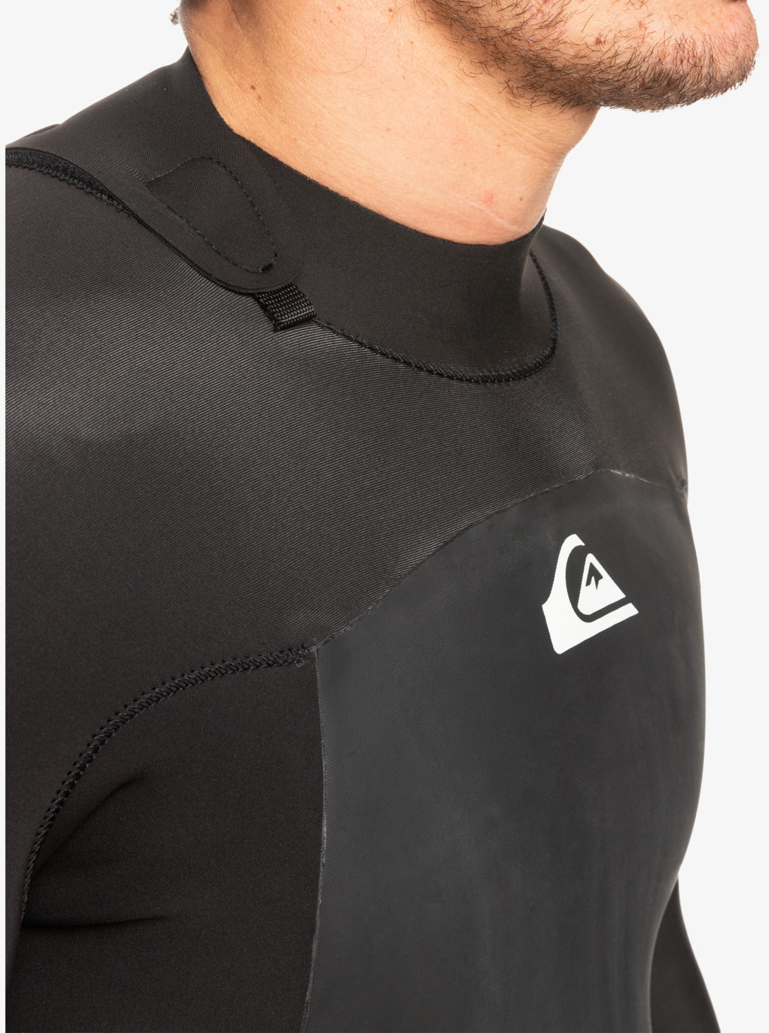 QUIKSILVER MENS PROLOGUE 3/2 BACK ZIP WETSUIT STEAMER - BLACK