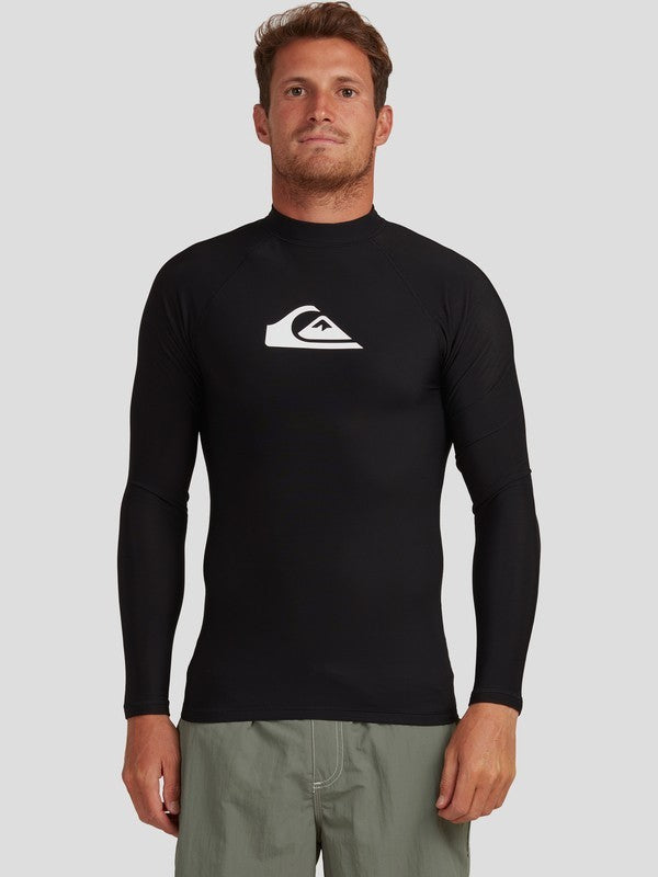 QUIKSILVER HEATER LS THERMAL RASH TOP
