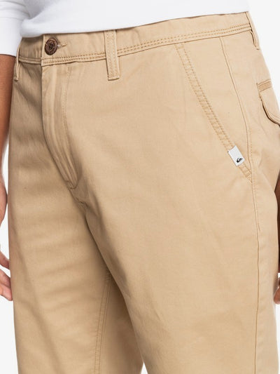 QUIKSILVER MENS EVERYDAY CHINO SHORTS - INCENSE (BEIGE)