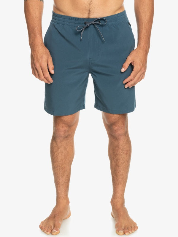 QUIKSILVER OCEAN ELASTIC 18" AMPHIBIAN SHORTS - NAVY