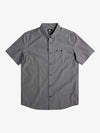 QUIKSILVER WINDFALL MENS SS FITTED SHIRT - BLACK
